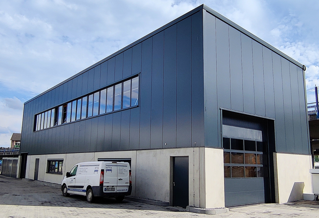 Rohrprüfhalle, MPVA, Prüfhalle, Erweiterung des Prüfangebots